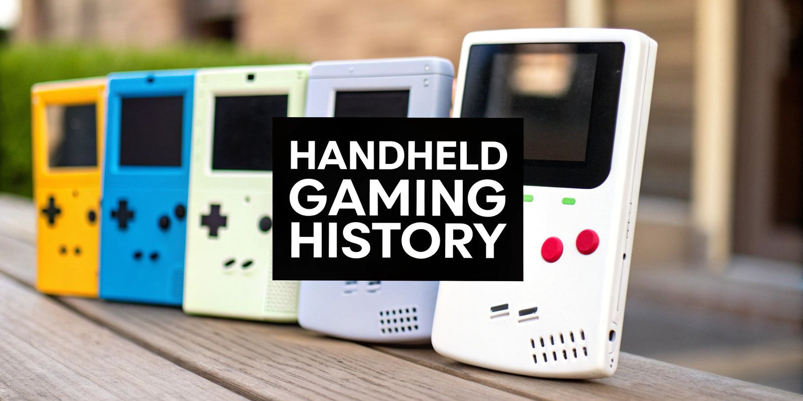 A Complete Handheld Gaming History