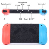 Old Arcade Retro Classic Handheld Game Console 5 Inch Led Screen Double TF Card 8 GB Internal 64 GB External Over 10000 Preloaded Games (Red and Blue) - Old Arcade