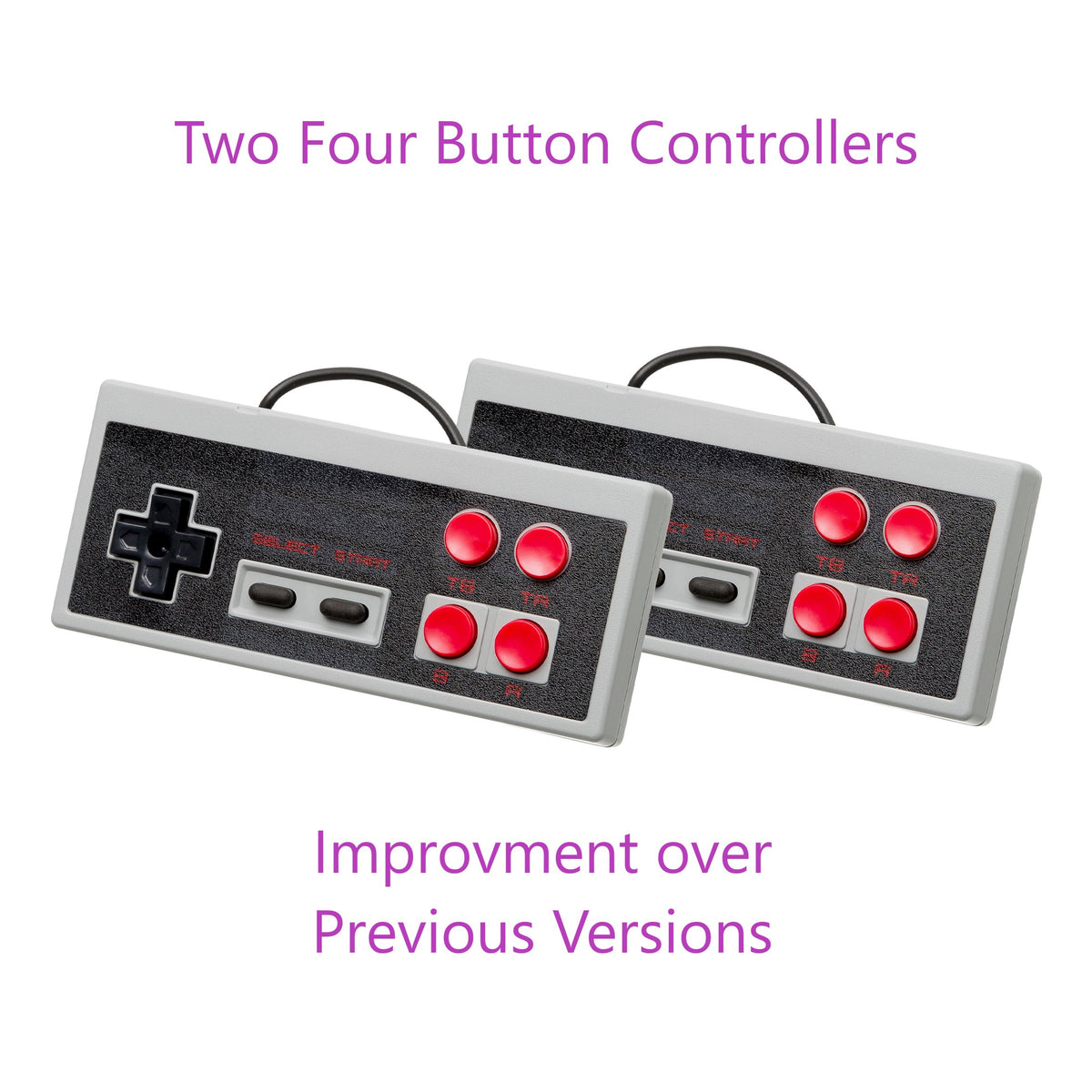 NES Retro Game Console: HDMI Connection, Dual Controllers, Nostalgic Arcade Experience - Old Arcade Ultimate Gaming - Old Arcade