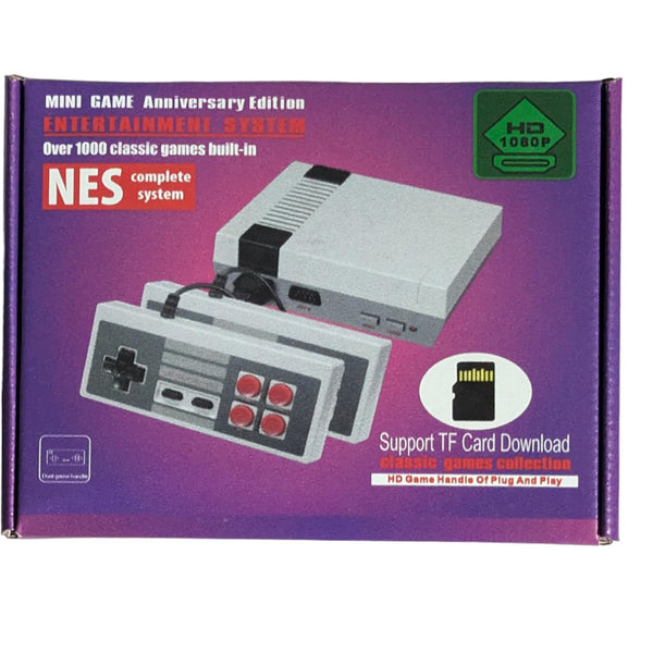 NES Retro Game Console: HDMI Connection, Dual Controllers, Nostalgic Arcade Experience - Old Arcade Ultimate Gaming - Old Arcade